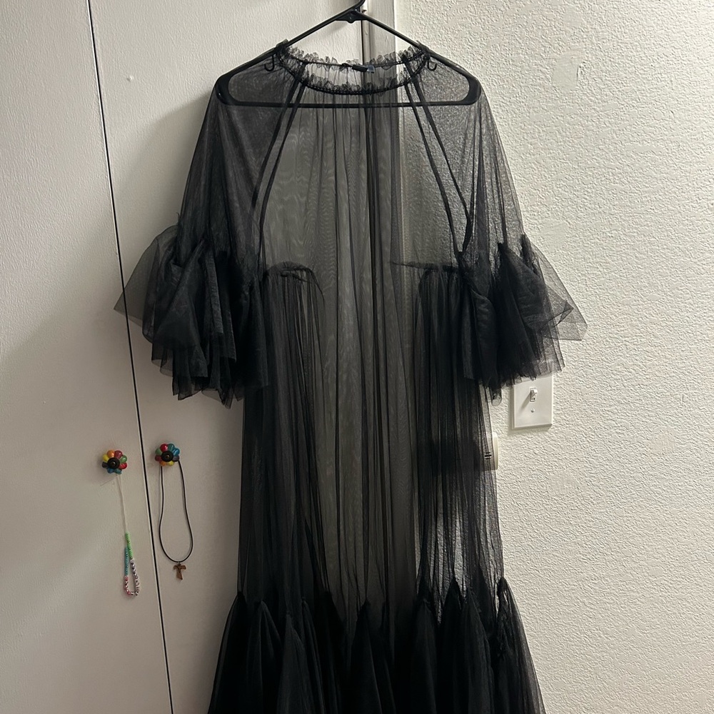 Anthropologie Maeve sheer dress